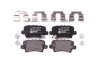 Тормозные колодки задние (17.3 мм) (система TRW) Honda Civic (FK/FN) 05- HELLA 8DB 355 006-751 (фото 1)