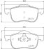 Комплект гальмівних накладок, дискове гальмо HELLA 8DB 355 006-851 (фото 2)