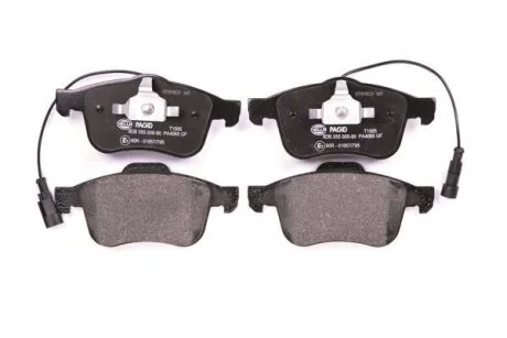 Комплект гальмівних накладок, дискове гальмо HELLA 8DB 355 006-901