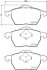 Комплект гальмівних накладок, дискове гальмо HELLA 8DB 355 006-921 (фото 2)