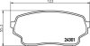 Комплект гальмівних накладок, дискове гальмо HELLA 8DB 355 006-941 (фото 2)