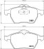 Комплект гальмівних накладок, дискове гальмо HELLA 8DB 355 007-771 (фото 2)