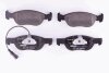 Комплект гальмівних накладок, дискове гальмо HELLA 8DB 355 007-901 (фото 1)