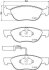 Комплект гальмівних накладок, дискове гальмо HELLA 8DB 355 007-901 (фото 2)