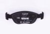Комплект гальмівних накладок, дискове гальмо HELLA 8DB 355 007-901 (фото 3)