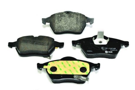 Комплект гальмівних накладок, дискове гальмо HELLA 8DB 355 008-041