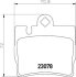 DB Тормозные колодки задн. W220 98- HELLA 8DB 355 008-711 (фото 2)