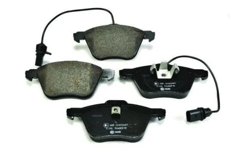 Комплект гальмівних накладок, дискове гальмо HELLA 8DB 355 008-921