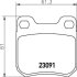 Комплект гальмівних накладок, дискове гальмо HELLA 8DB 355 009-041 (фото 2)