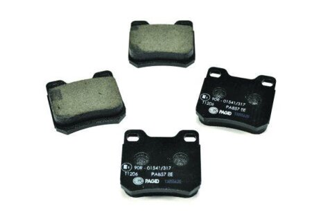 Комплект гальмівних накладок, дискове гальмо HELLA 8DB 355 009-041