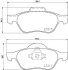 Комплект гальмівних накладок, дискове гальмо HELLA 8DB 355 009-091 (фото 1)