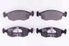 Комплект гальмівних накладок, дискове гальмо HELLA 8DB 355 009-131 (фото 1)