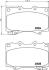 Гальмівні колодки пер. Land Cruiser/Lexus LX 470 98-08 HELLA 8DB 355 009-371 (фото 2)