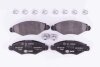 Комплект гальмівних накладок, дискове гальмо HELLA 8DB 355 009-411 (фото 1)