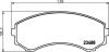 Гальмівні колодки дискові перед. Mazda Mpv I Mitsubishi Grandis, Pajero 2.0D-4.5 12.90- HELLA 8DB 355 009-461 (фото 2)
