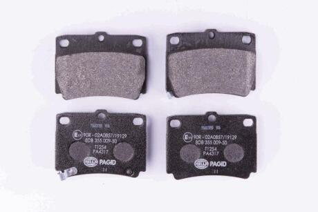 Гальмівні колодки Pajero/Pajero Sport 90-15 1.8-3.0 HELLA 8DB 355 009-501