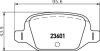 Комплект гальмівних накладок, дискове гальмо HELLA 8DB 355 009-551 (фото 2)