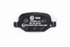 Комплект гальмівних накладок, дискове гальмо HELLA 8DB 355 009-551 (фото 3)