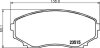 Комплект гальмівних накладок, дискове гальмо HELLA 8DB 355 009-641 (фото 2)