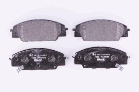 Гальмівні колодки пер. Civic VII/VIII 01- 2.0 HELLA 8DB 355 009-731