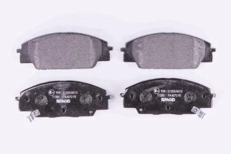 Гальмівні колодки пер. Civic VII/VIII 01- 2.0 HELLA 8DB 355 009-731