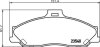 Комплект гальмівних накладок, дискове гальмо HELLA 8DB 355 009-751 (фото 2)