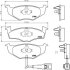 Комплект гальмівних накладок, дискове гальмо HELLA 8DB 355 009-801 (фото 2)