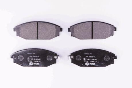 Колодки гальмівні дискові комплект, передн. HELLA 8DB 355 009-961