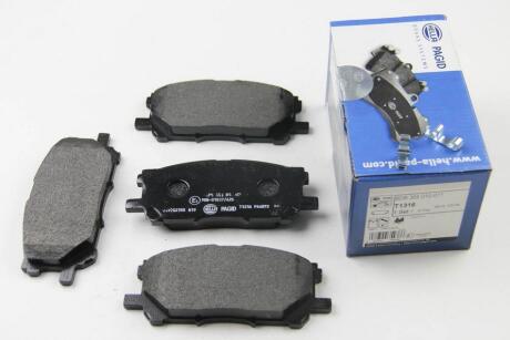 Гальмівні колодки пер. Lexus RX 03-08 (sumitomo) HELLA 8DB 355 010-071