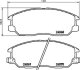 Комплект гальмівних накладок, дискове гальмо HELLA 8DB 355 010-451 (фото 2)