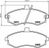 Комплект гальмівних накладок, дискове гальмо HELLA 8DB 355 010-481 (фото 2)