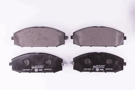 Комплект гальмівних накладок, дискове гальмо HELLA 8DB 355 010-511