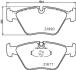 Гальмівні колодки дискові перед. BMW 5 (E39) 2.0D-3.5 11.95-05.04 HELLA 8DB 355 010-711 (фото 2)