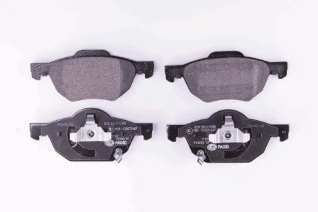 Гальмівні колодки пер. Honda Accord VIII 2.0-2.4 03> HELLA 8DB 355 010-831
