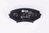 Комплект гальмівних накладок, дискове гальмо HELLA 8DB 355 010-881 (фото 3)
