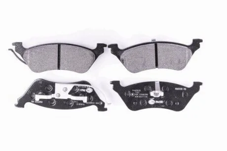 Комплект гальмівних накладок, дискове гальмо HELLA 8DB 355 011-061