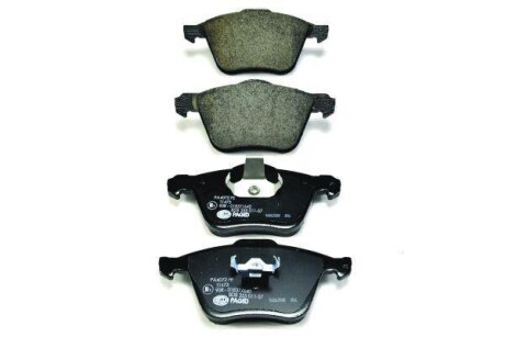 Комплект гальмівних накладок, дискове гальмо HELLA 8DB 355 011-571