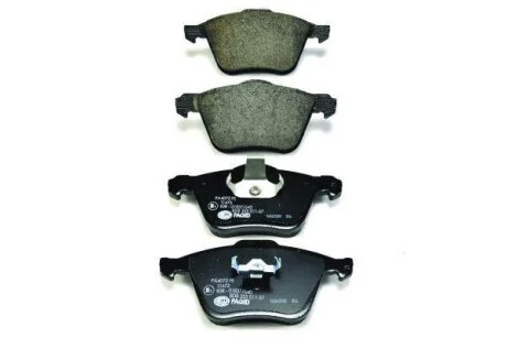 Комплект гальмівних накладок, дискове гальмо HELLA 8DB 355 011-571