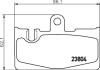 Комплект гальмівних накладок, дискове гальмо HELLA 8DB 355 011-661 (фото 1)