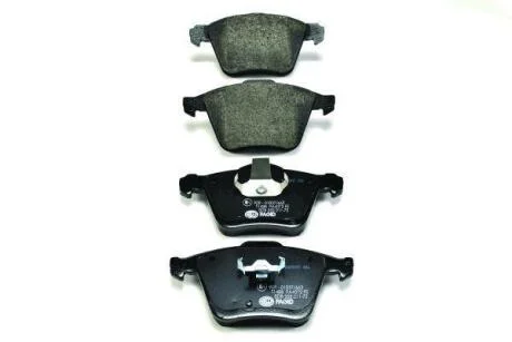 Гальмівні колодки пер. Volvo XC90 02-12 (ATE) (154,9x70,8x19) HELLA 8DB 355 011-721