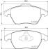 Комплект гальмівних накладок, дискове гальмо HELLA 8DB 355 011-811 (фото 2)