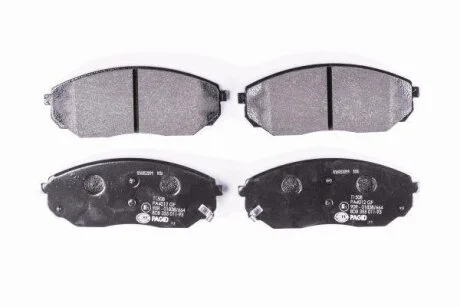 Комплект гальмівних накладок, дискове гальмо HELLA 8DB 355 011-931