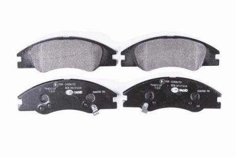 К-кт перед. гальм. колодок Kia Cerato 1.6 CRDi 04- HELLA 8DB 355 012-041