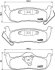 Гальмiвнi колодки дискові зад. Jeep Commander, Grand Cherokee HELLA 8DB 355 012-181 (фото 2)