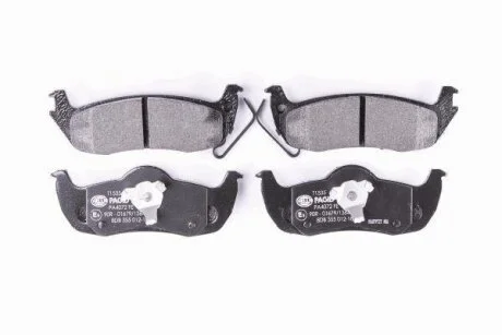 Гальмiвнi колодки дискові зад. Jeep Commander, Grand Cherokee HELLA 8DB 355 012-181