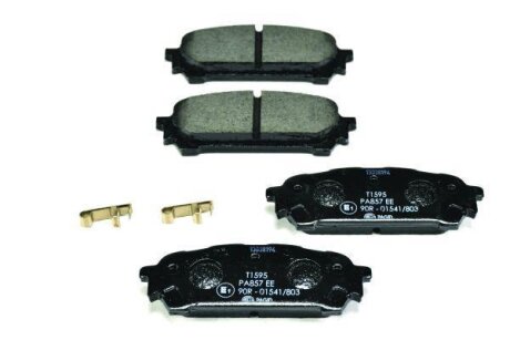 Комплект гальмівних накладок, дискове гальмо HELLA 8DB 355 012-311