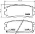 Гальмівні колодки дискові зад. Chevroler Captiva/Opel Antara 2.4, 3.2 V6 06- HELLA 8DB 355 012-951 (фото 2)