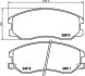 Комплект гальмівних накладок, дискове гальмо HELLA 8DB 355 013-121 (фото 2)