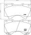 Гальмівні колодки пер. Toyota Land Cruiser 08- (advics) HELLA 8DB 355 013-151 (фото 2)