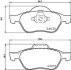 Комплект гальмівних накладок, дискове гальмо HELLA 8DB 355 013-271 (фото 1)